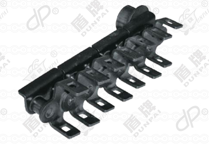 Conveyor chains for metal decorating system